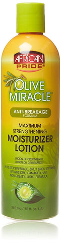 African Pride Olive Miracle Moist Growth Lotion 12oz