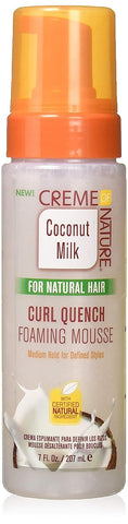 Creme of Nature Coconut Milk Curl Quench Foaming Mousse 207ml