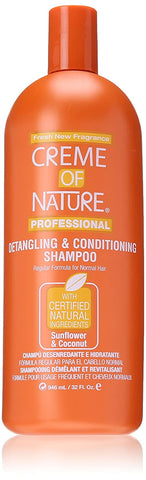 Creme of Nature Detangler Conditioner Shampoo 32oz For Normal Hair