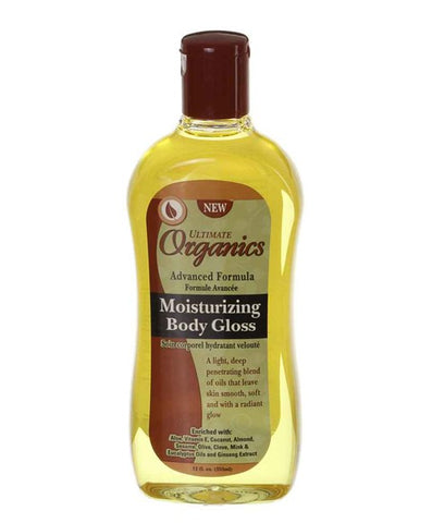 ULTIMATE ORGANICS ADVANCE FORMULA MOISTURIZING BODY GLOSS