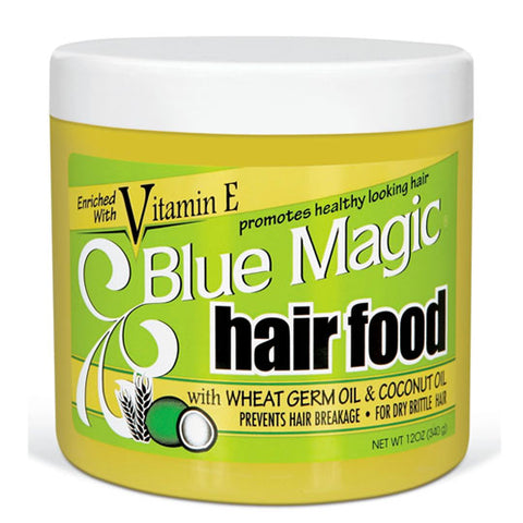 BLUE MAGIC HAIR FOOD WITH WHEAT AND COCONUT OIL