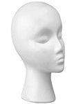 Polystyrene wig head